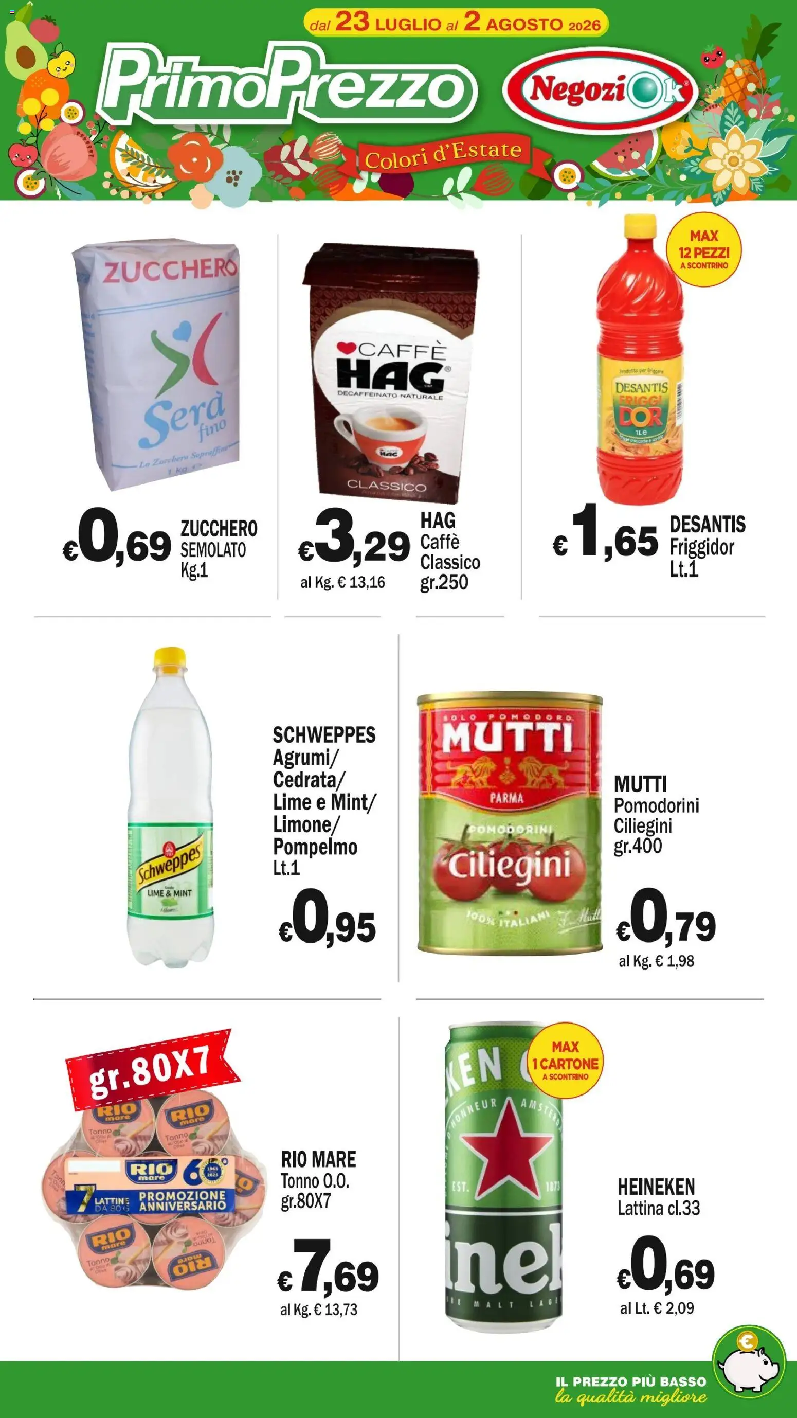 Volantino Primo Prezzo del 23/07/2026 | Pagina: 2
