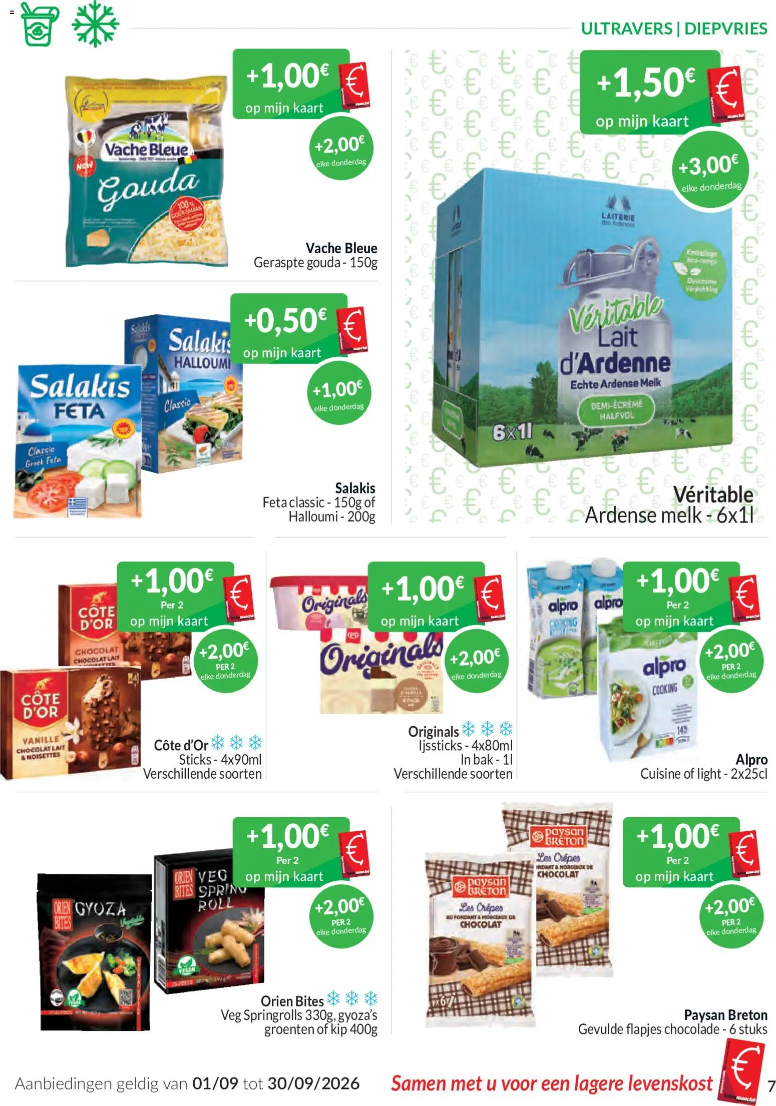 {H1} | Pagina: 7 | Producten: Gouda, Groenten, Kaart, Chocolade