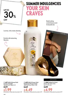 Preview of Oriflame - Offers valid from 08/07/2026 | Page: 142 | Products: Shower, Soap, Cream, Honey