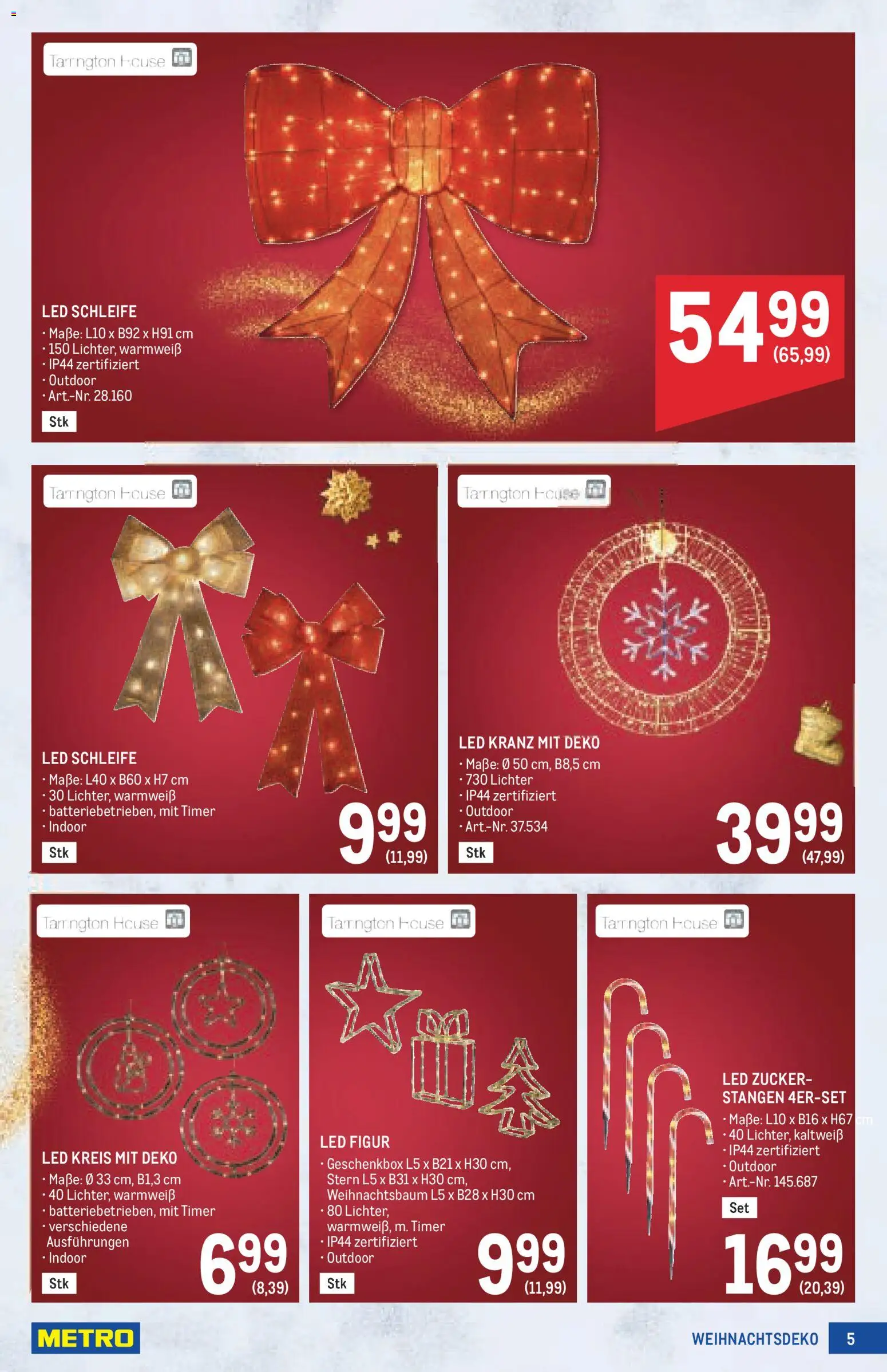 Metro angebote Weihnachtsdeko gültig ab 15.10.2026 | Seite: 5 | Produkte: Zucker