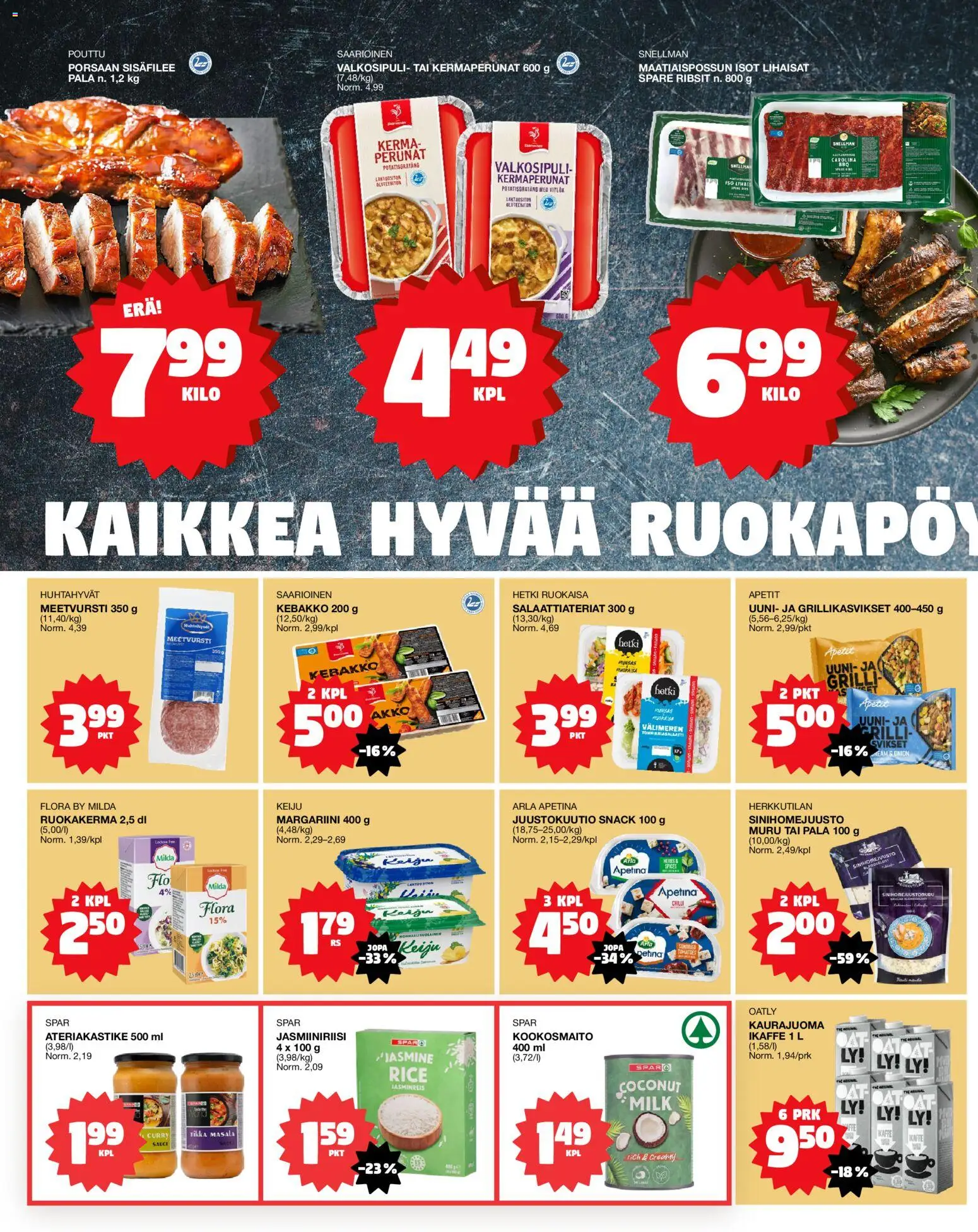 Tokmanni Ruokatarjoukset – voimassa 23/07/2026 alkaen | Sivu: 2