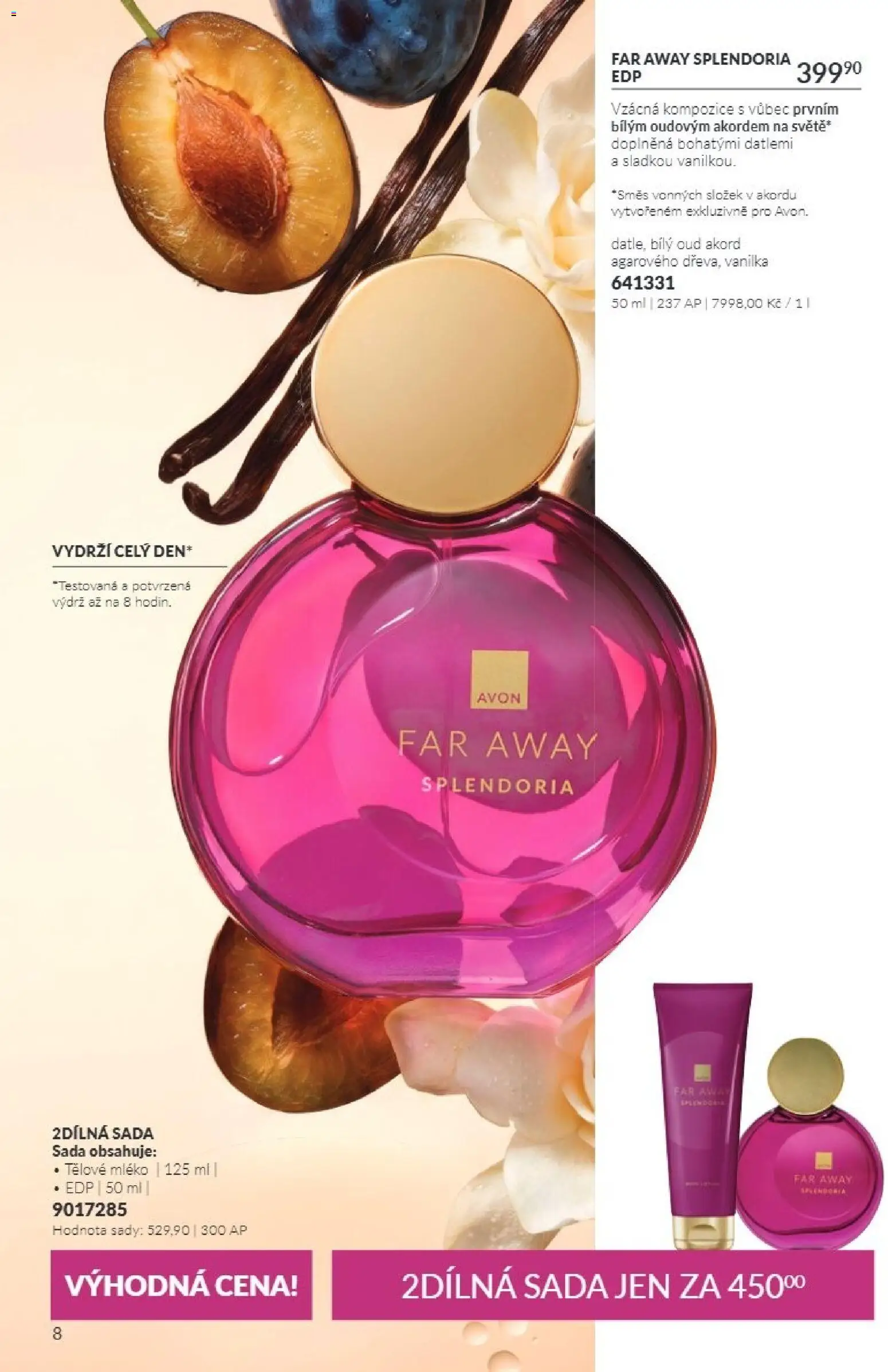 Avon Katalog 10/2026 od 01.10.2026 | Strana: 8 | Produkty: Tělové mléko, Mléko, Vanilka