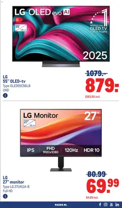 Makro folder - Voorbeeld van een folder van Makro, geldig van 15-07-2026 | Pagina: 79 | Producten: Monitor, Tv