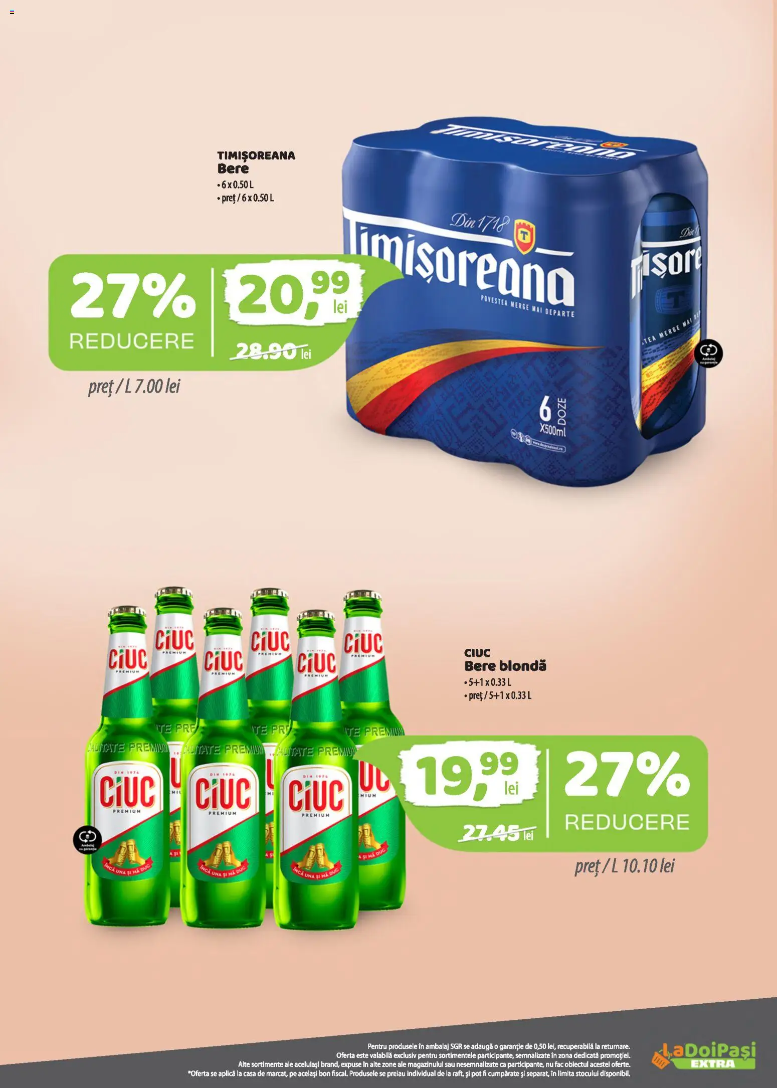 Noul catalog LaDoiPași – valabil de la 01.11.2026 | Pagină: 14 | Produse: Premium, Aplică, Bere