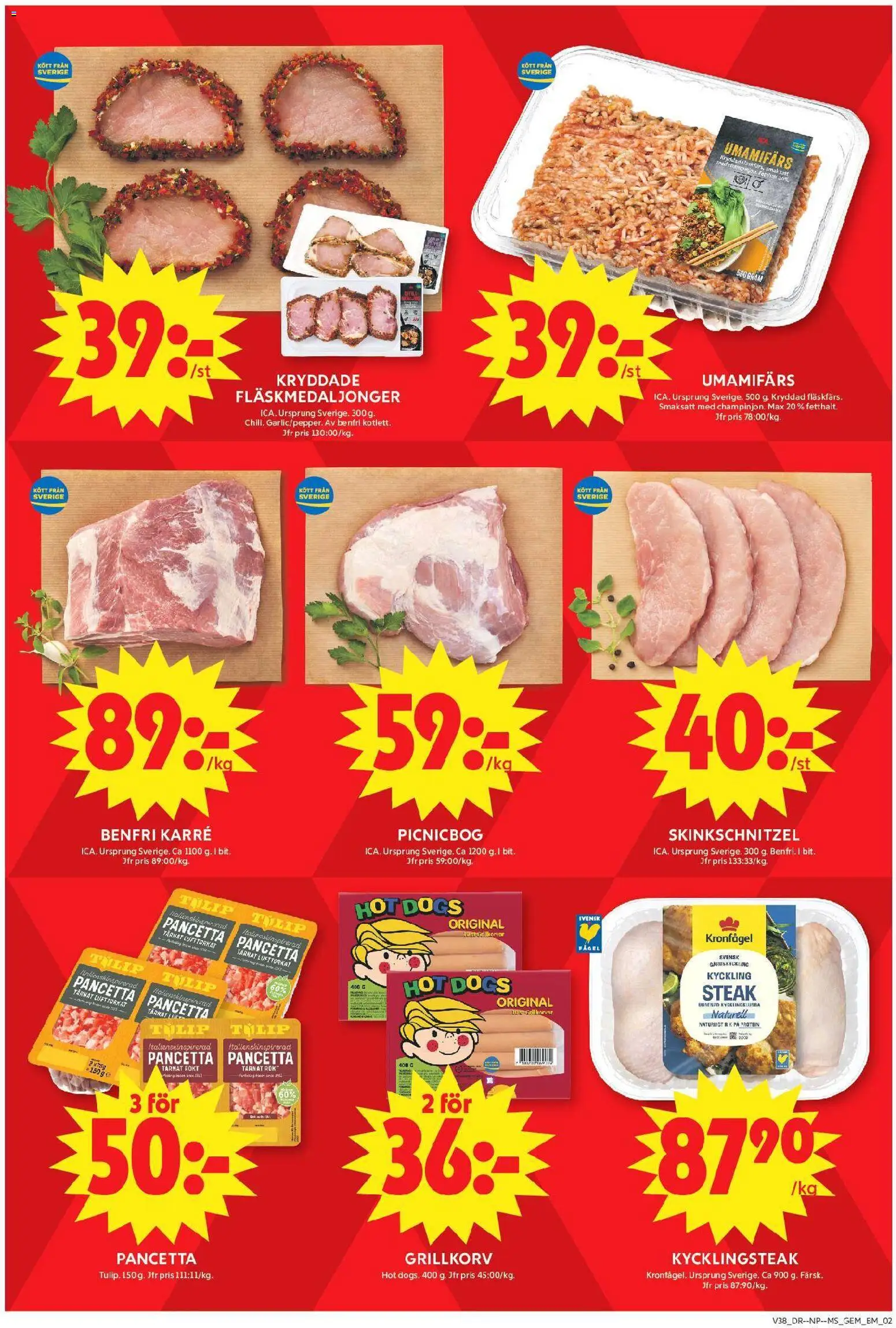 ICA Maxi reklamblad aktuell från 14/09/2026 | Sida: 3