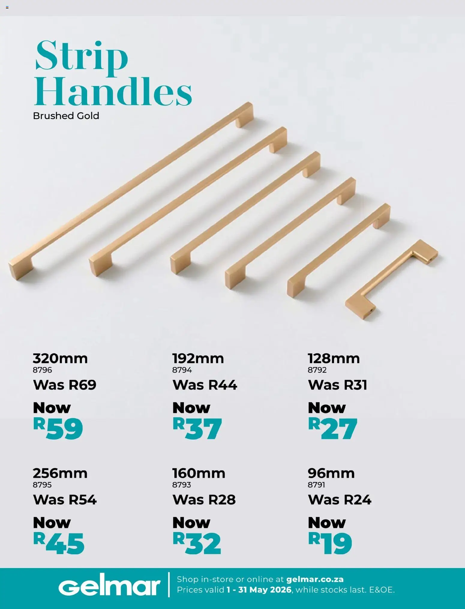 New Gelmar catalogue – valid from 01.05.2026 | Page: 16