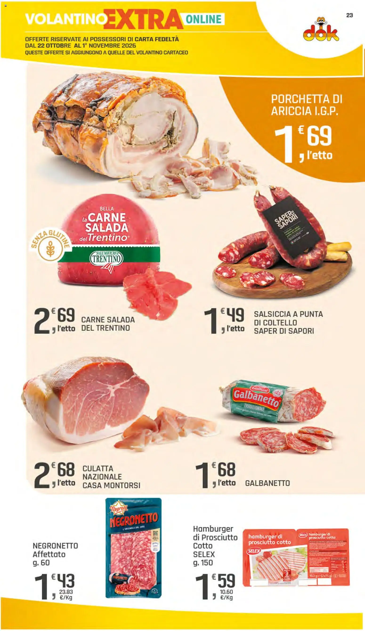 Volantino DOK del 22/10/2026 | Pagina: 24