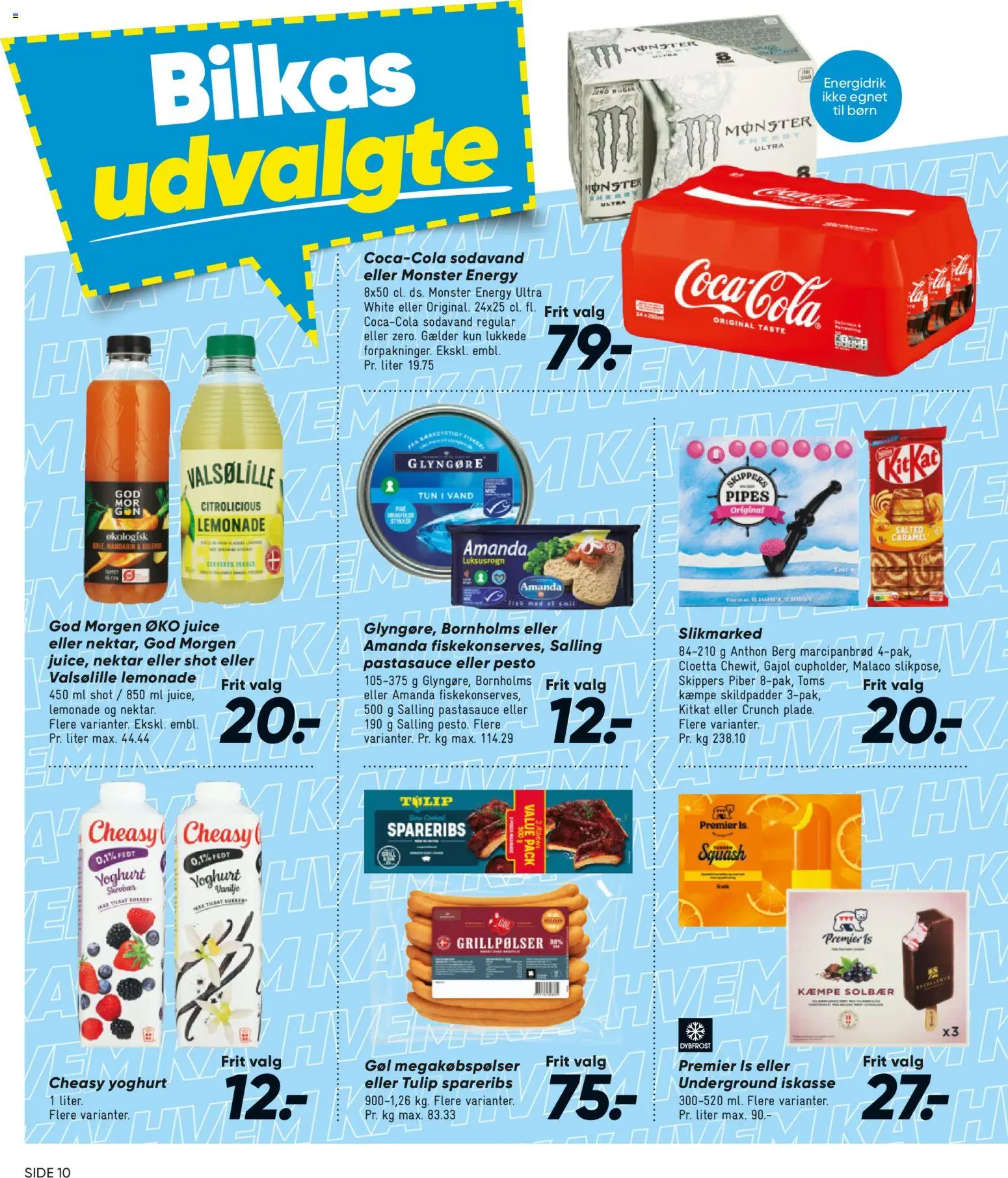 Bilka tilbudsavis – gyldig fra 29.05.2026 | Side: 10 | Produkter: Yoghurt, Aparelho de barbear, Vanilje, Pastasauce