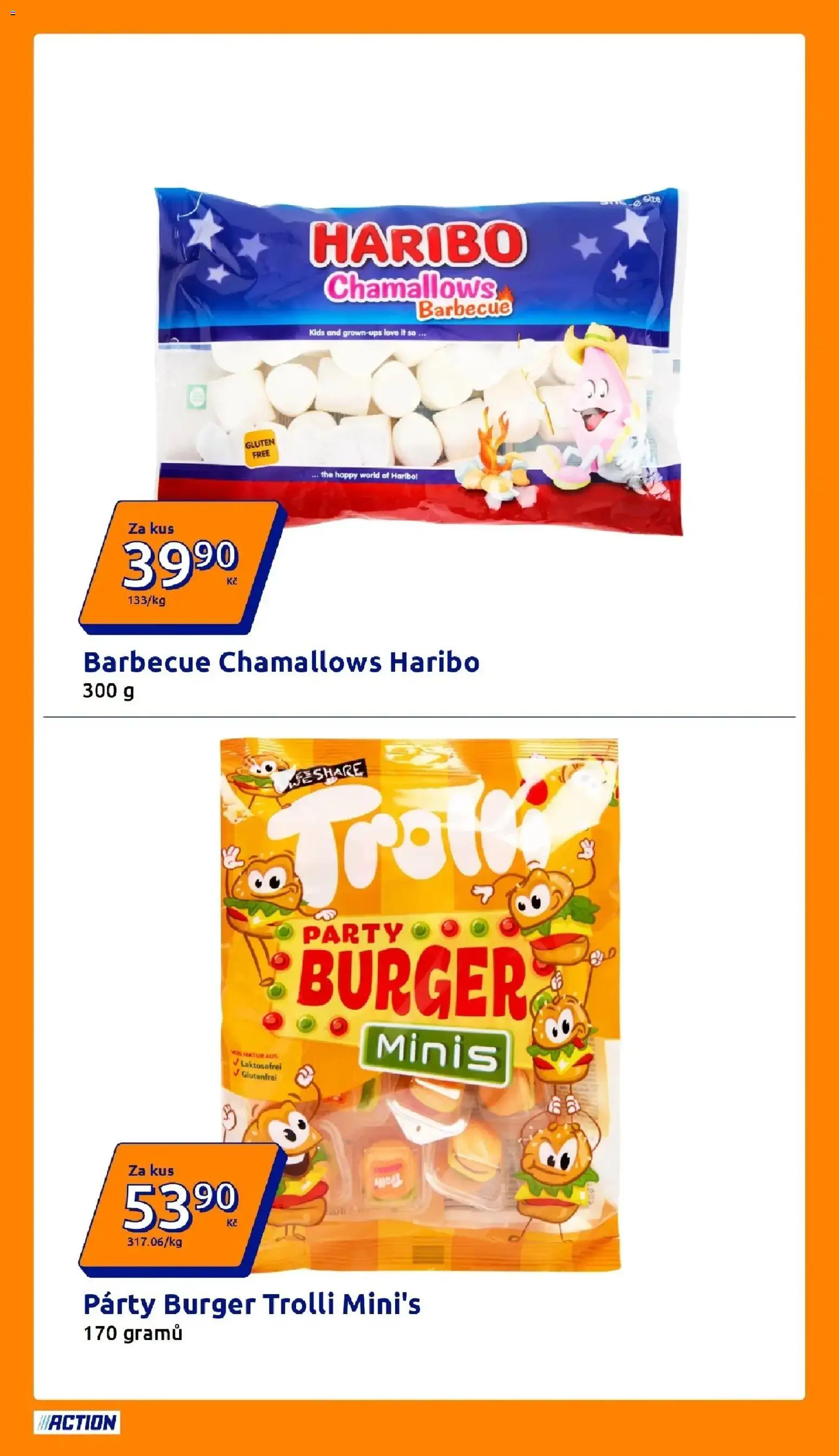 Action leták od 19.08.2026 - Akční leták online | Strana: 12 | Produkty: Burger, Haribo