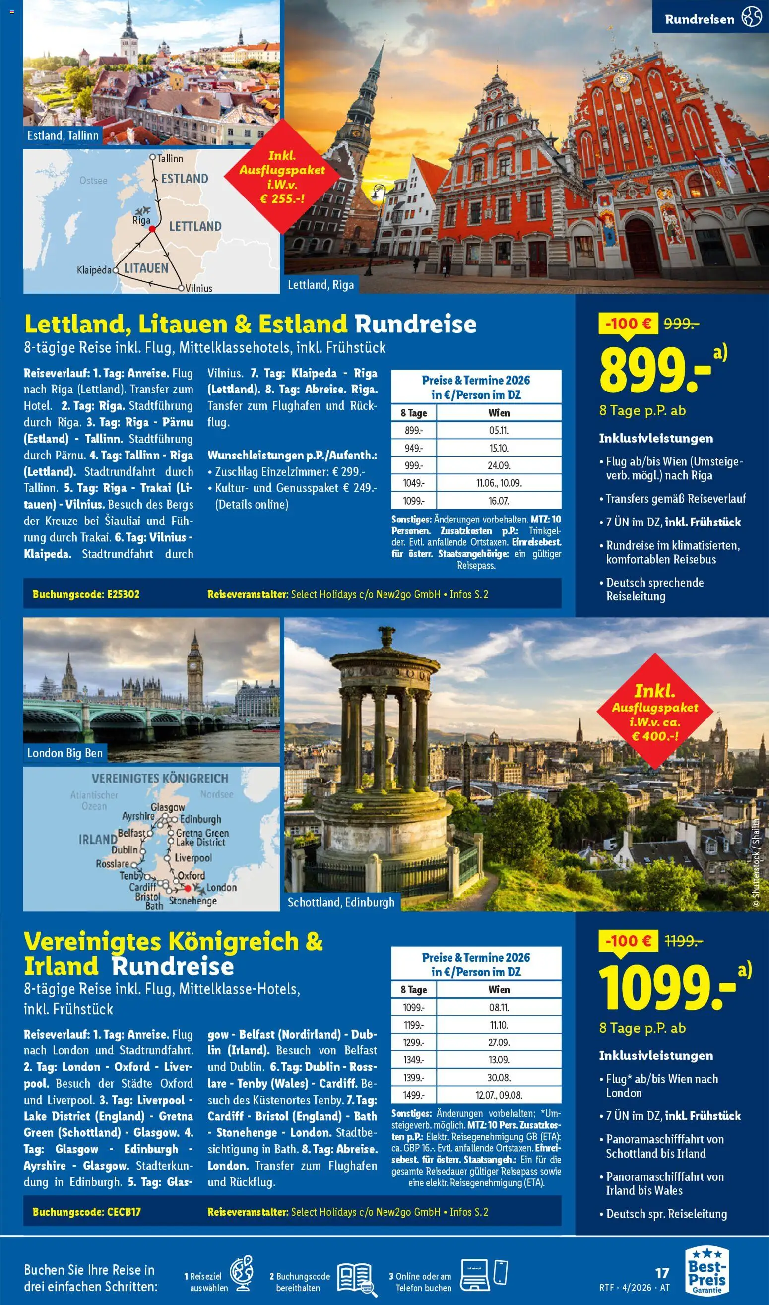 Lidl April/Mai Reise - Highlights gültig ab 11.04.2026 | Seite: 17 | Produkte: Telefon