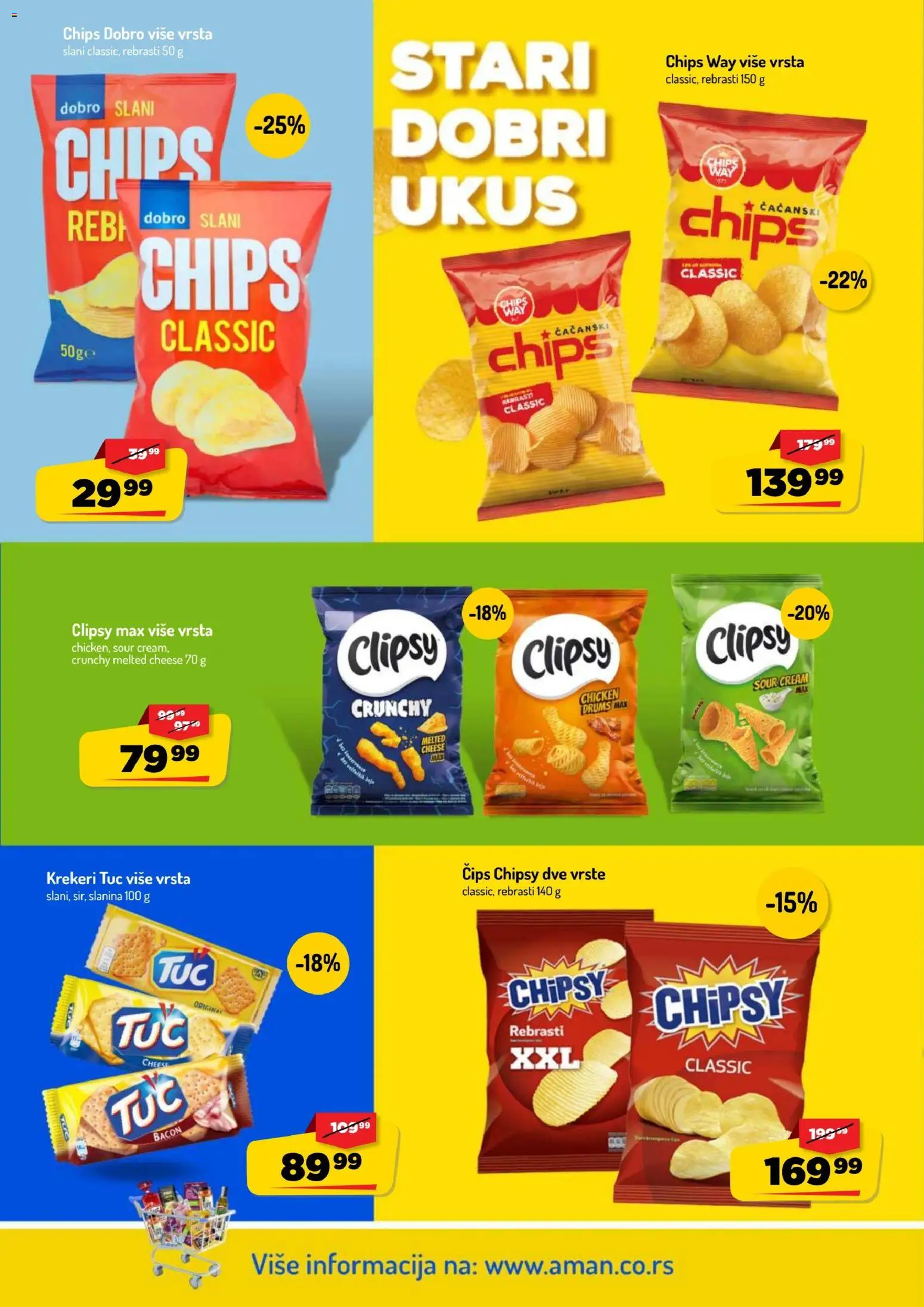 Aman katalog - važi od 03.08.2026 | Strana: 32 | Proizvode: Čips, Tuc, Slanina