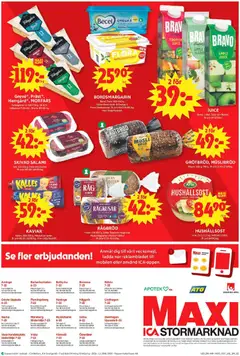 SKIVAD SALAMI, Göl. 125-150 g. Flera olika sorter. - Förhandsvisning av reklamblad från butik ICA Maxi aktuell från 11.05.2026 | Sida: 16