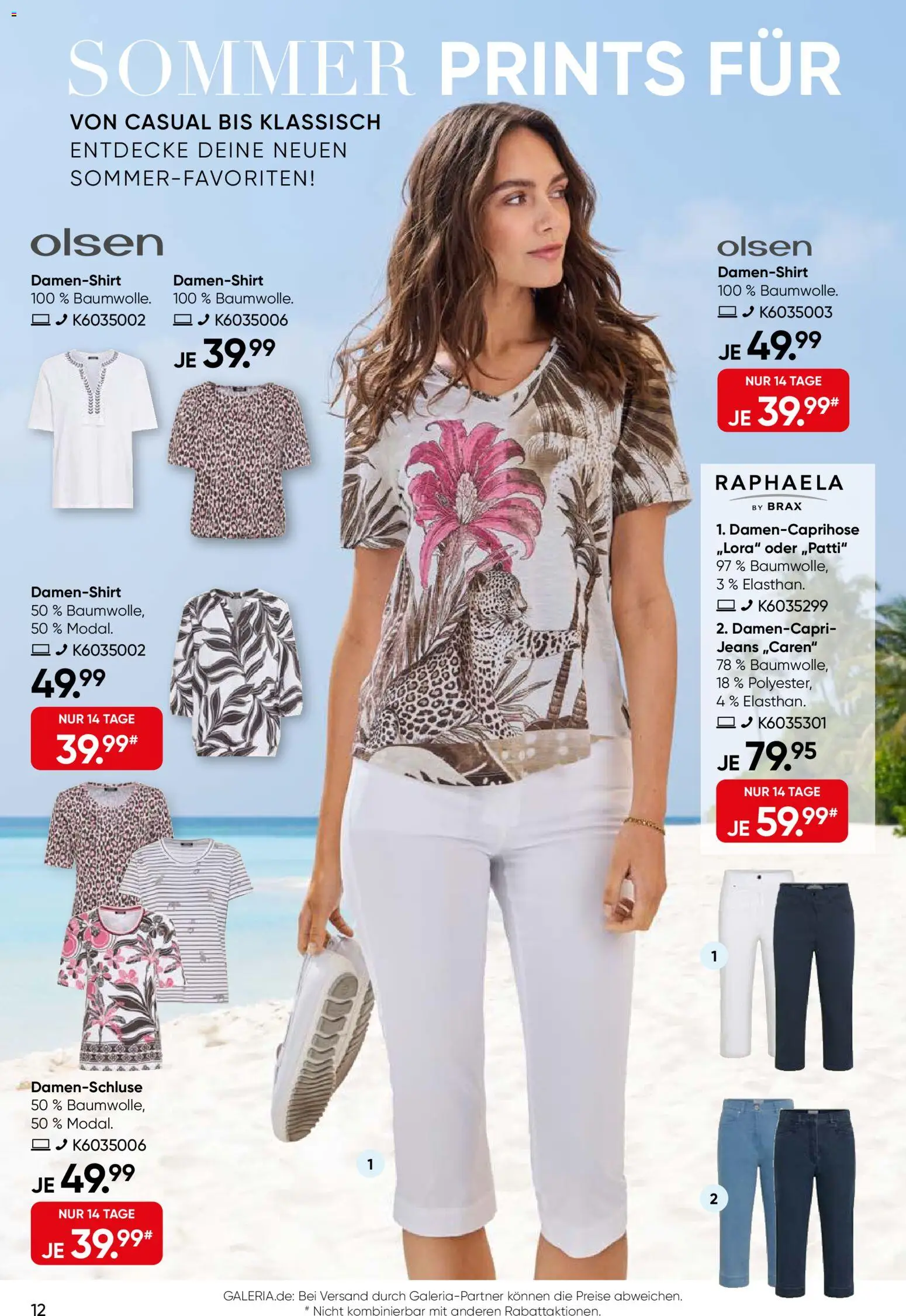 Galeria Karstadt Kaufhof Prospekt – gültig ab 27.05.2026 | Seite: 12 | Produkte: Jeans