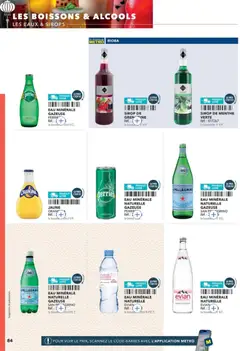 METRO - Prévisualisation de METRO - Restauration asiatique valide à partir de 28/08/2025 | Page: 84 | Produits: Eau minérale, Menthe, Alcools, Eau minérale naturelle