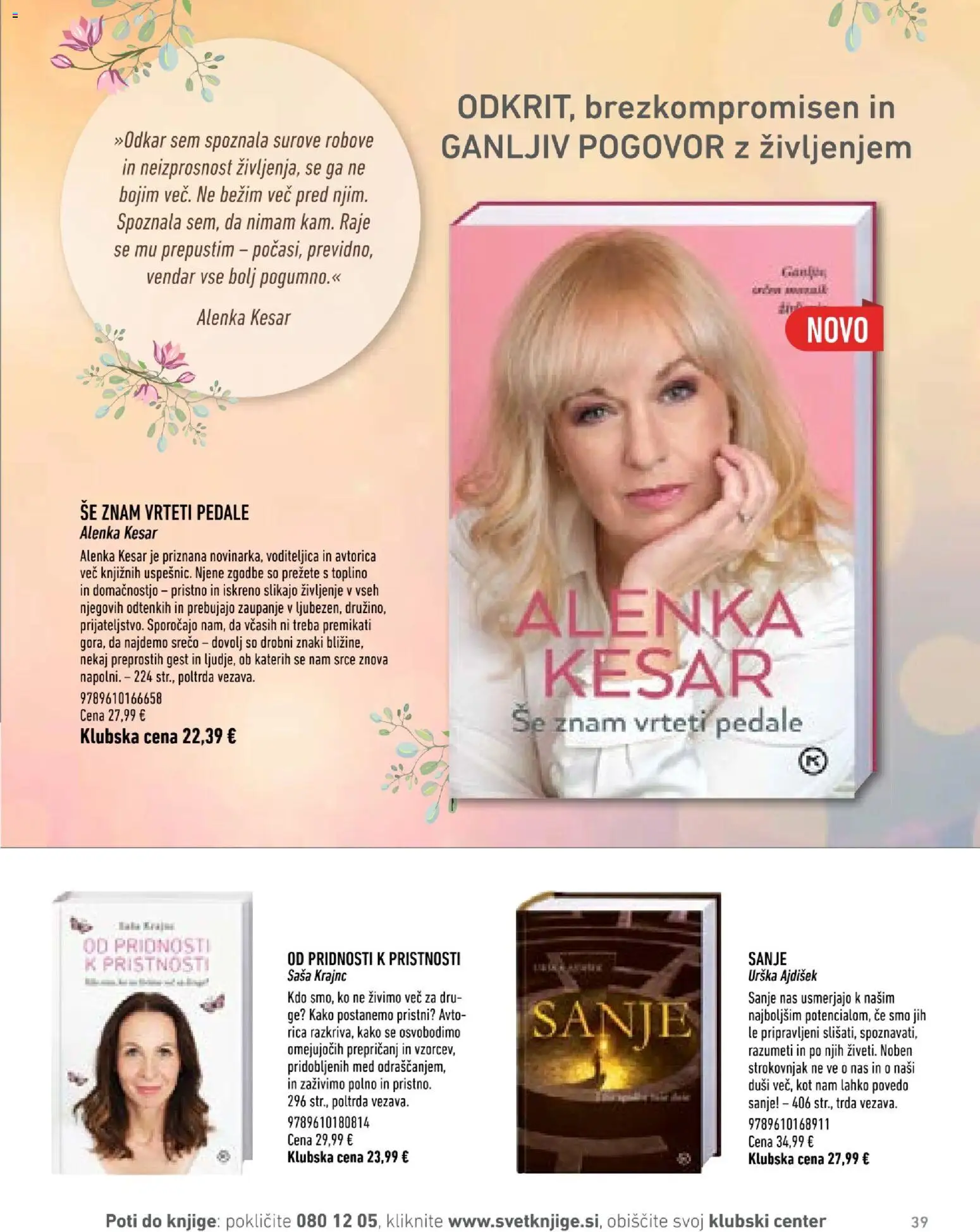 Novi Svet knjige katalog ponudbe – veljaven od 05.10.2026 | Stran: 40 | Izdelki: Med