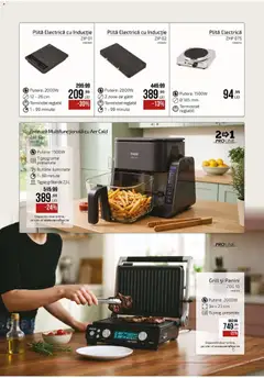 Ofertele Carrefour valabile de la 09.09.2026 | Pagină: 7 | Produse: Electrică, Plită, Tigaie, Grill