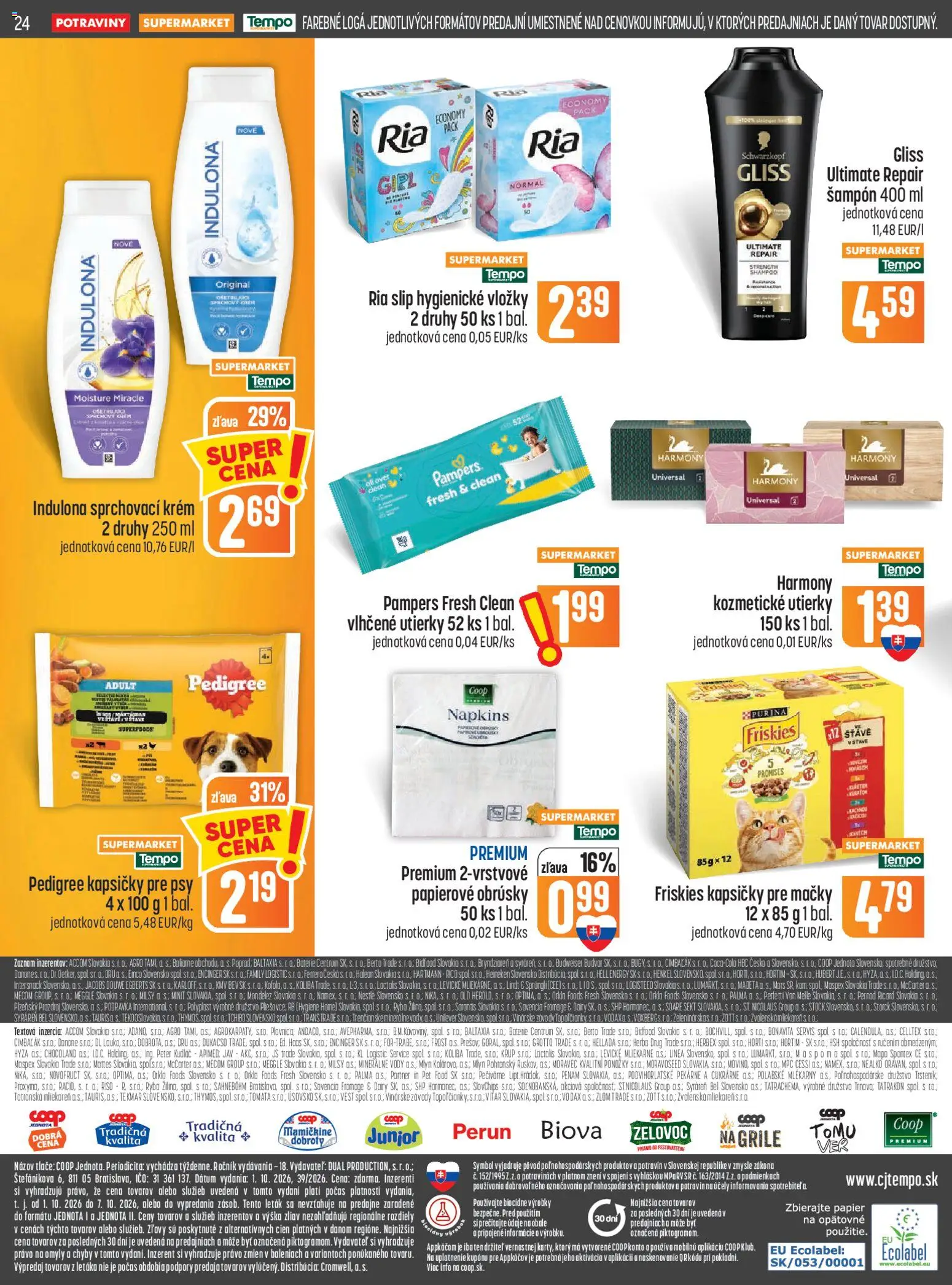 Nové COOP Jednota akcie – leták je platný od 01.10.2026 | Strana: 24