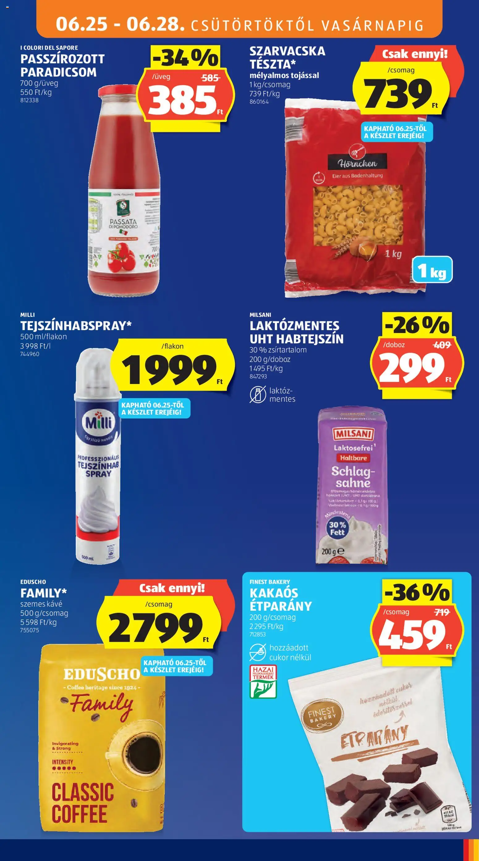 Aldi akciós ujság - amely érvényes a következő dátumtól: 25.06.2026 | Oldal: 17