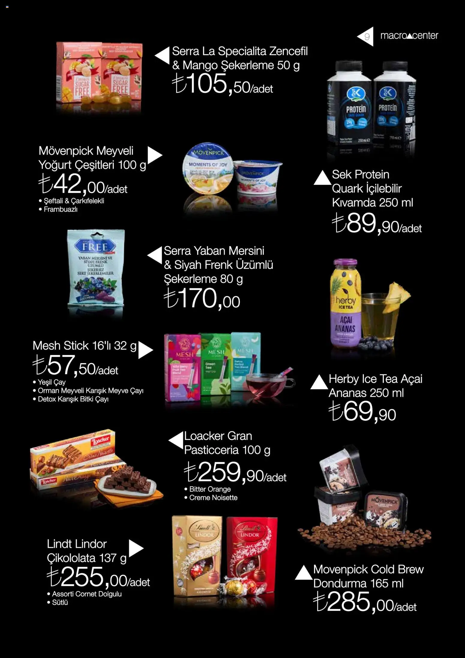 Migros Katalog - MacroStyle - 01 Eylül 2026 tarihinden itibaren geçerlidir | Sayfa: 9 | Ürünler: Dondurma, Meyve, Mango, Zencefil
