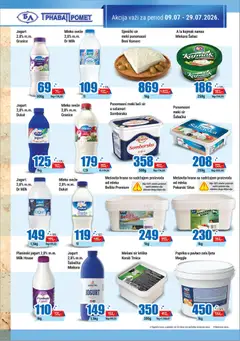 Trnava Promet katalog - pregled Trnava Promet kataloga - važi od 09.07.2026 | Strana: 4 | Proizvode: Paprika, Sjenički sir, Sir, Paprika u pavlaci
