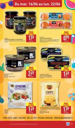 Aldi - Prévisualisation de Aldi catalogue valide à partir de 16.06.2026 | Page: 23 | Produits: Poivre, Piment, Pain, Poisson