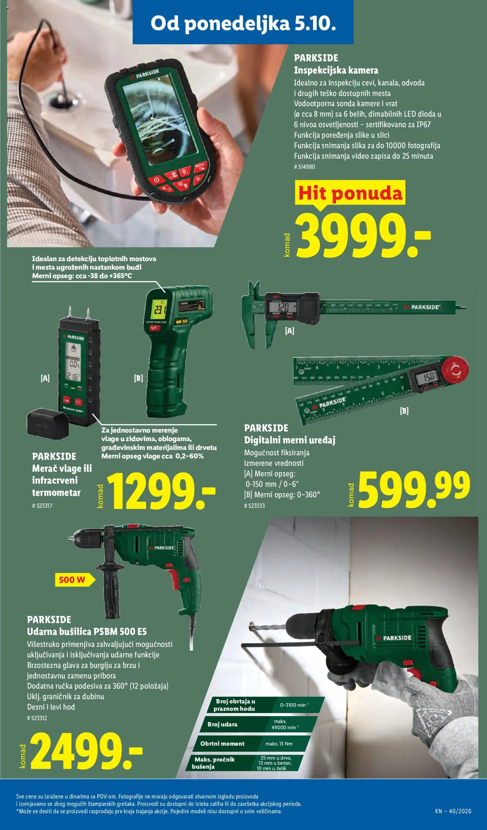 Lidl katalog - važi od 01.10.2026 | Strana: 95