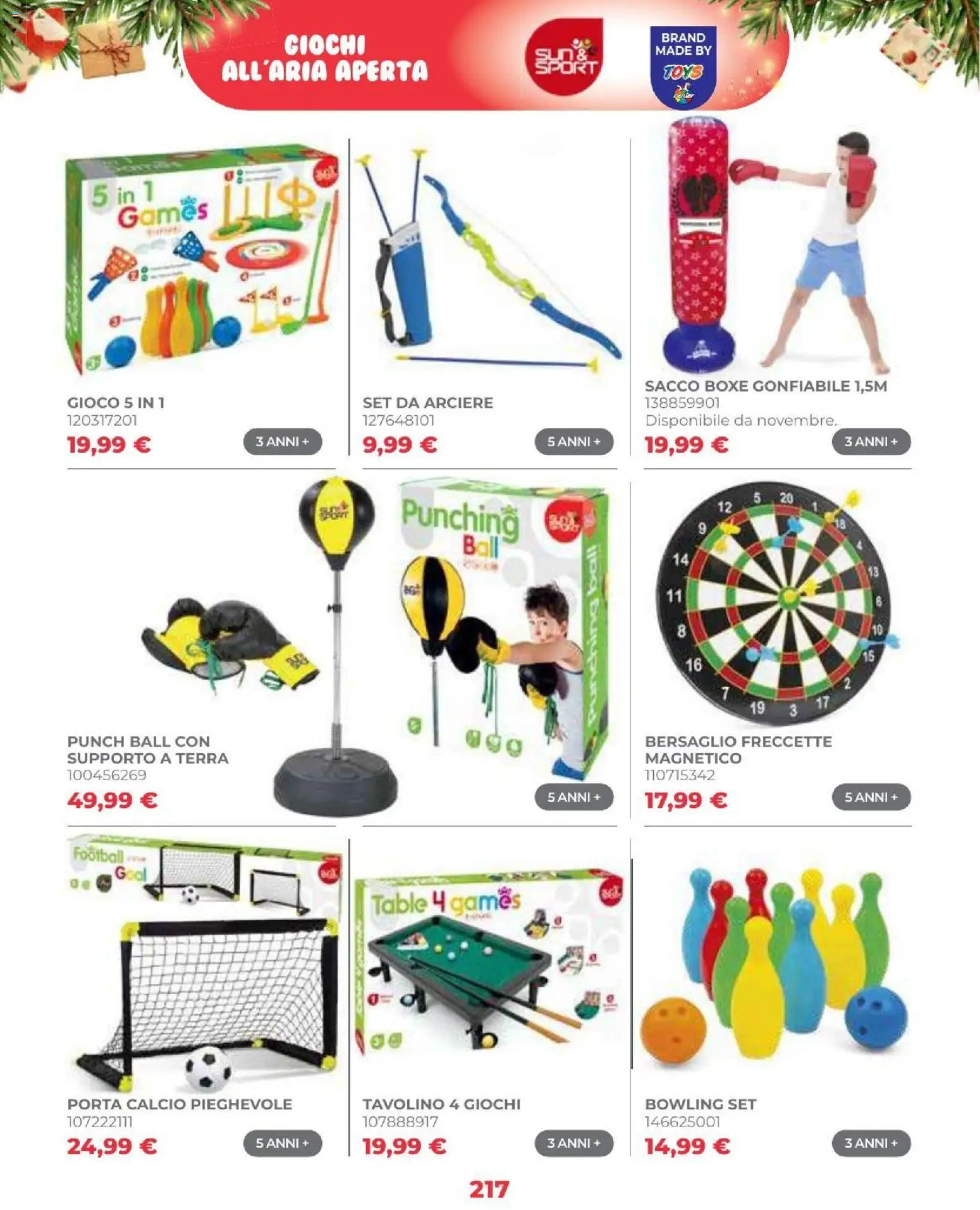 Volantino Toys Center del 16/10/2026 | Pagina: 219 | Prodotti: Tavolino, Porta, Gonfiabile, Terra