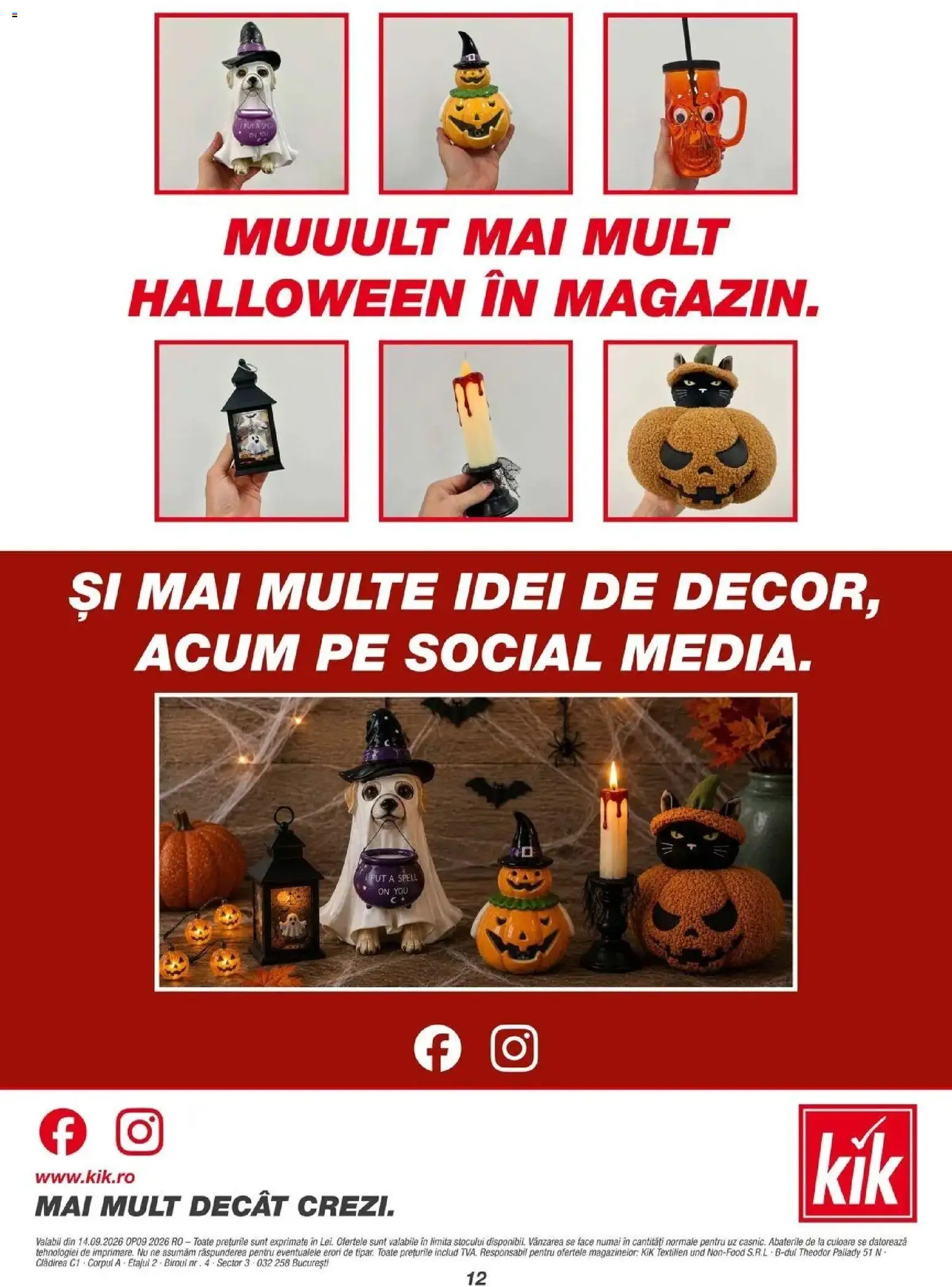 Kik catalog 11.09.2026 - Online magazin Romania | Pagină: 12