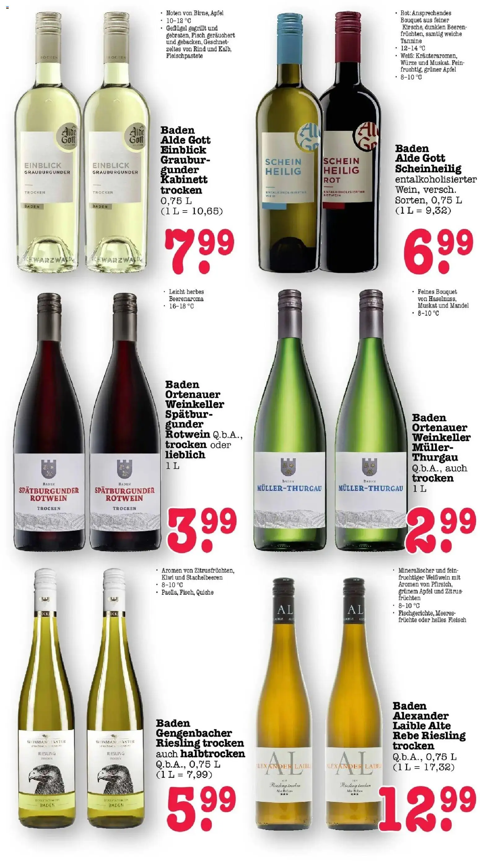 Edeka Prospekt Karlsruhe – gültig ab 27.07.2026 | Seite: 49 | Produkte: Rotwein trocken, Äpfel, Kiwi, Fleisch