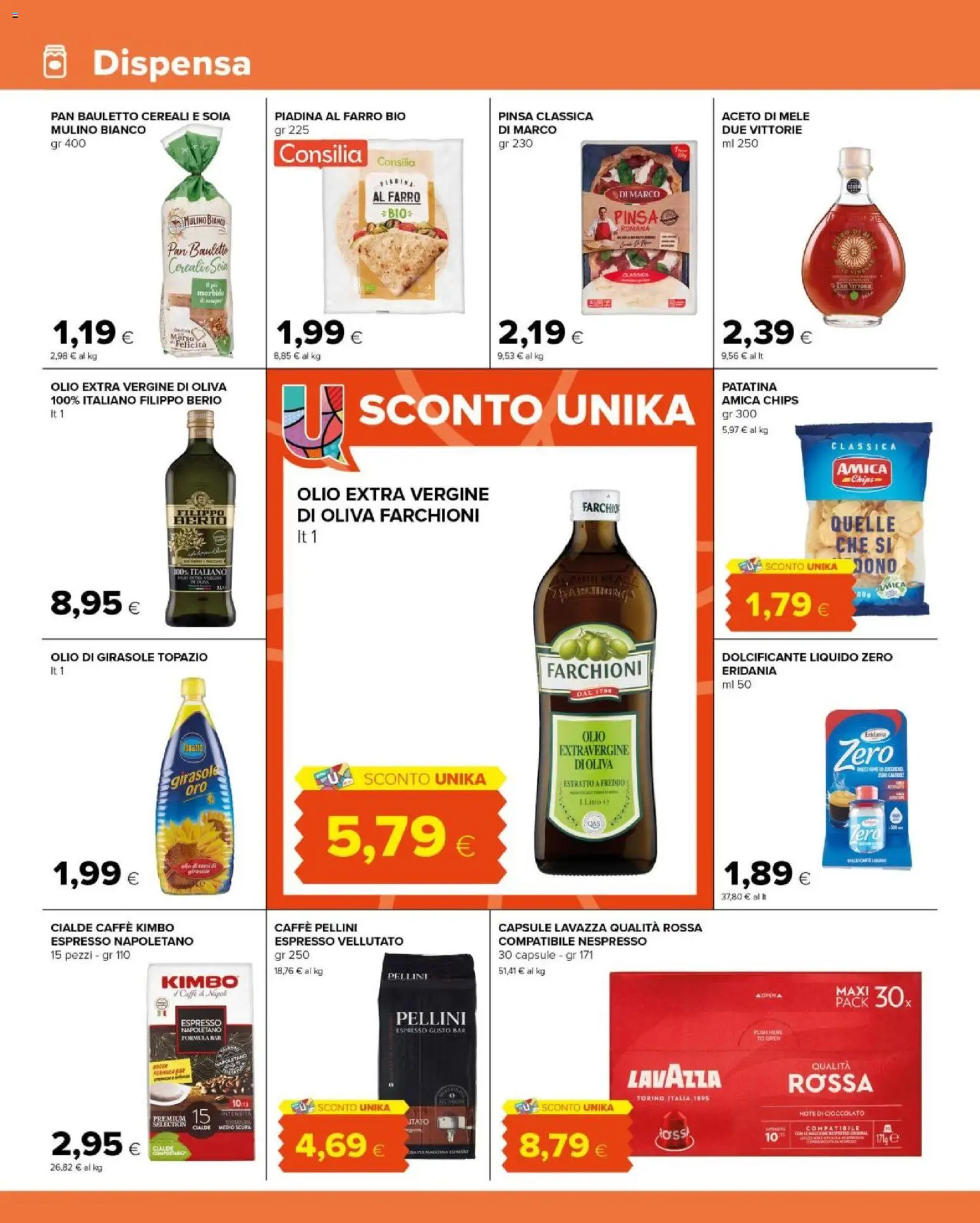 Volantino Tigre del 17.06.2026 | Pagina: 8 | Prodotti: Dolcificante, Cioccolato, Cereali, Lavazza