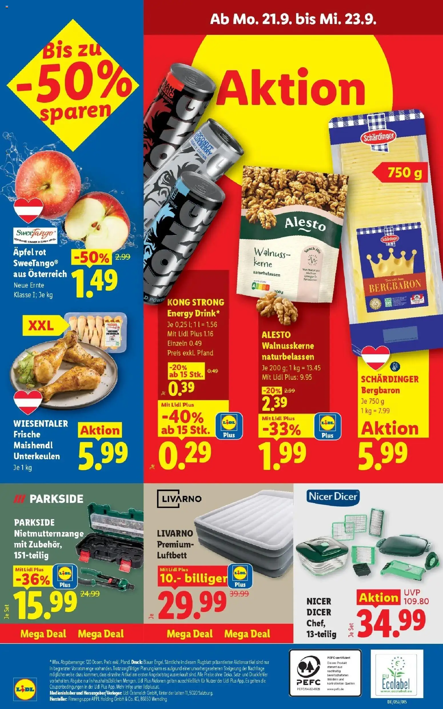 Lidl Flugblatt - Wien ab 13.09.2026 - Angebote ab donnerstag | Seite: 29 | Produkte: Äpfel