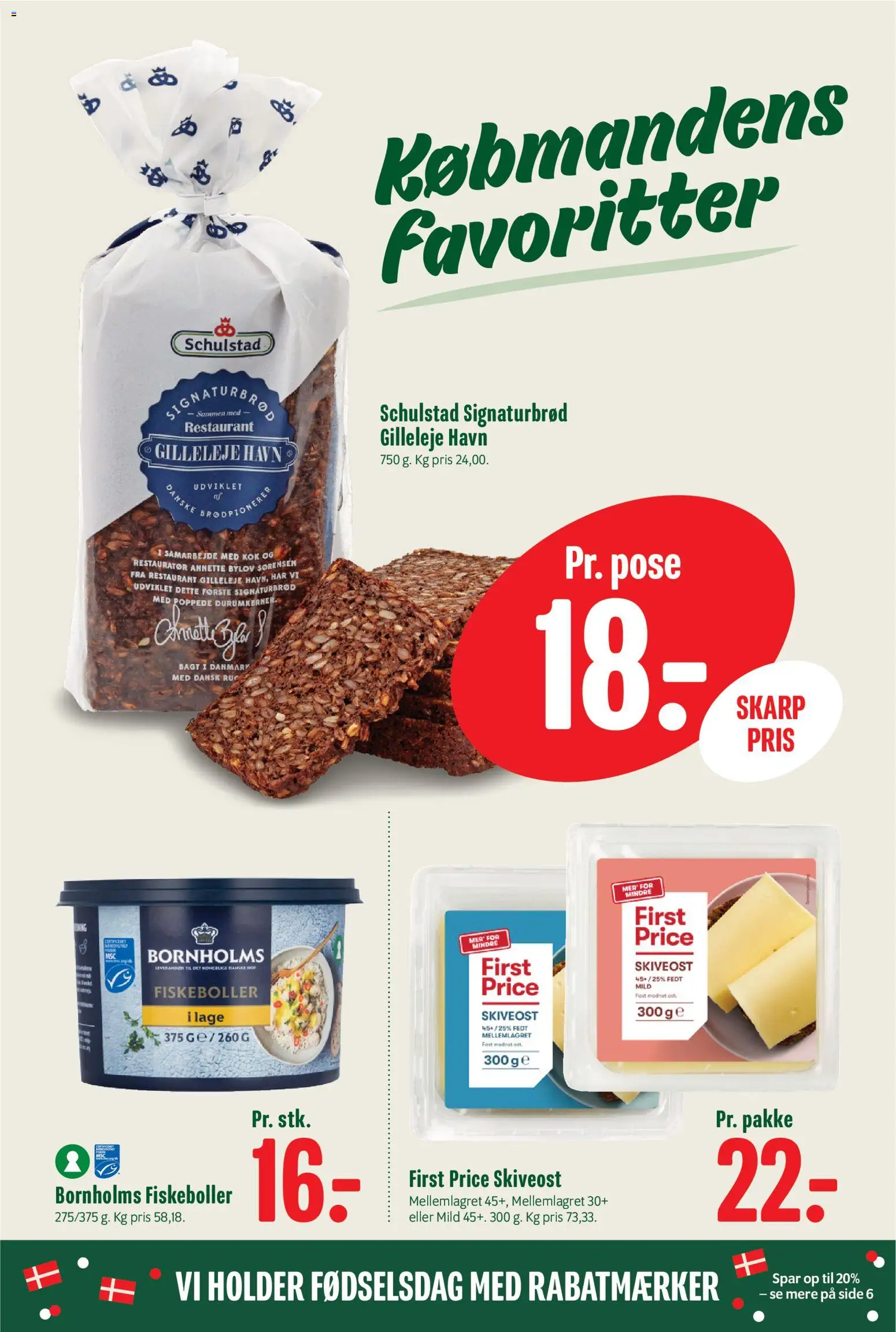 Min Købmand tilbudsavis – gyldig fra 04/09/2026 | Side: 9 | Produkter: Skiveost, Bluse