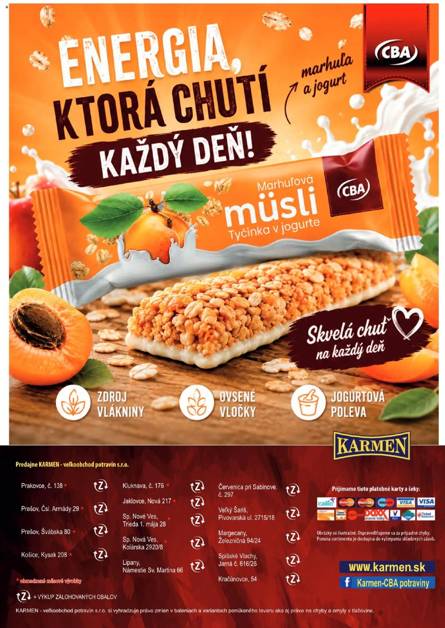 Nové KARMEN CBA akcie – leták je platný od 03.09.2026 | Strana: 24