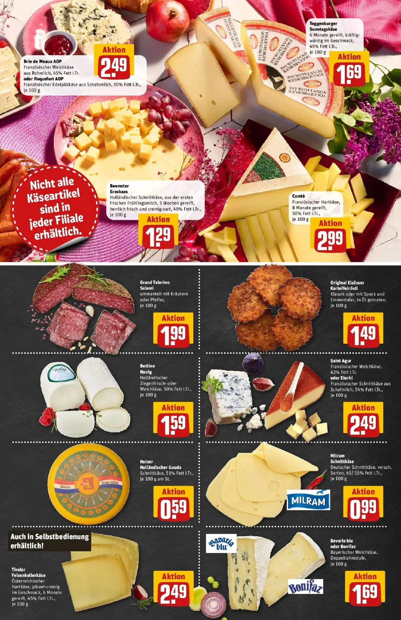 Rewe Prospekt Recklinghausen – gültig ab 17.05.2026 | Seite: 9 | Produkte: Öl, Gouda, Milram, Salami