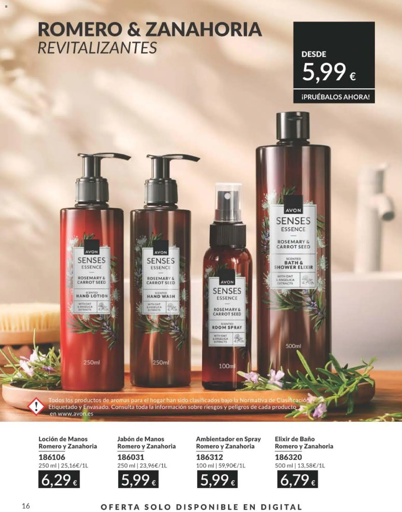 Catálogo AVON campaña 8 │ válido desde el 01/08/2026 | Página: 196 | Productos: Jabón, Zanahoria, Ambientador, Baño