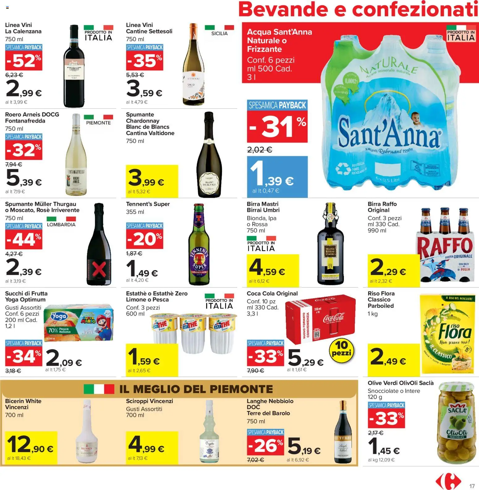Volantino Carrefour del 13/07/2026 | Pagina: 17 | Prodotti: Tennent's, Birra, Limone, Pesca