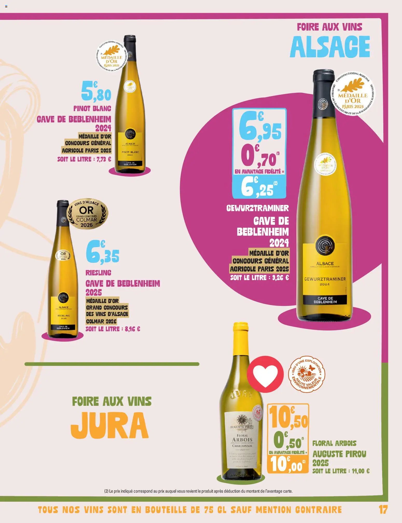 {H1} | Page: 17 | Produits: Gewurztraminer, Bouteille