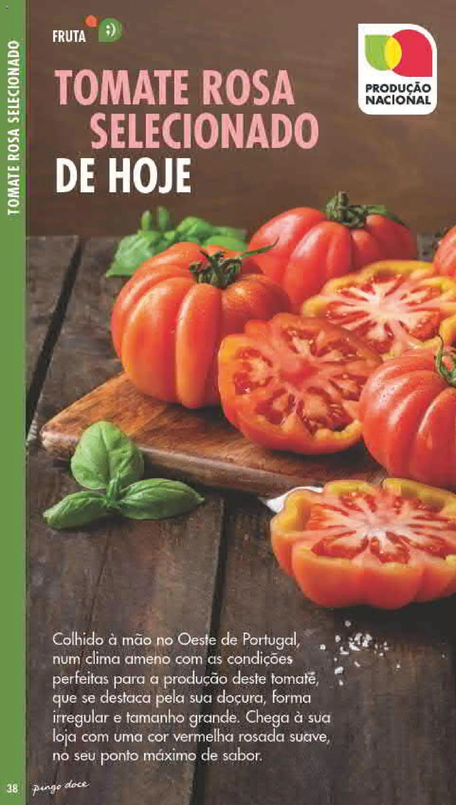 Pingo Doce Fruta e Legumes │ válido de 30/06/2026 | Página: 38 | Produtos: Tomate