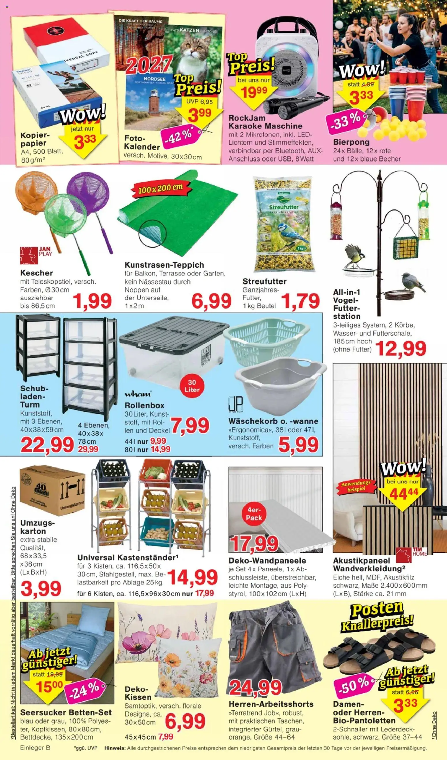 Jawoll Prospekt – gültig ab 27.07.2026 | Seite: 6 | Produkte: Kissen, Bettenset, Wasser