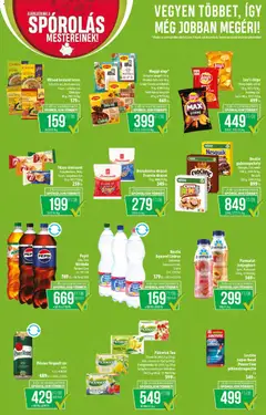COOP - Szuper Plus / Alföld Pro-Coop - amely érvényes a következő dátumtól: 2026.09.10. | Oldal: 10 | Termékek: Gabonapehely, Pickwick, Marhahús, 7days