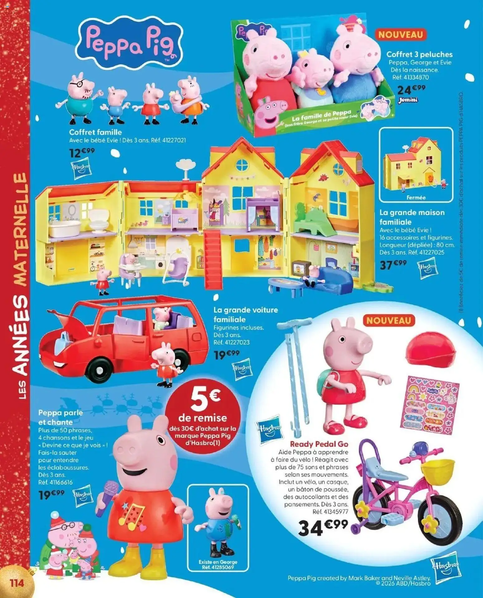 La Grande Récré - LE NOËL DE TOUTES LES PASSIONS à partir du 14/10/2026 - promo en ligne | Page: 114 | Produits: Vélo, Peluches, Autocollants, Figurines