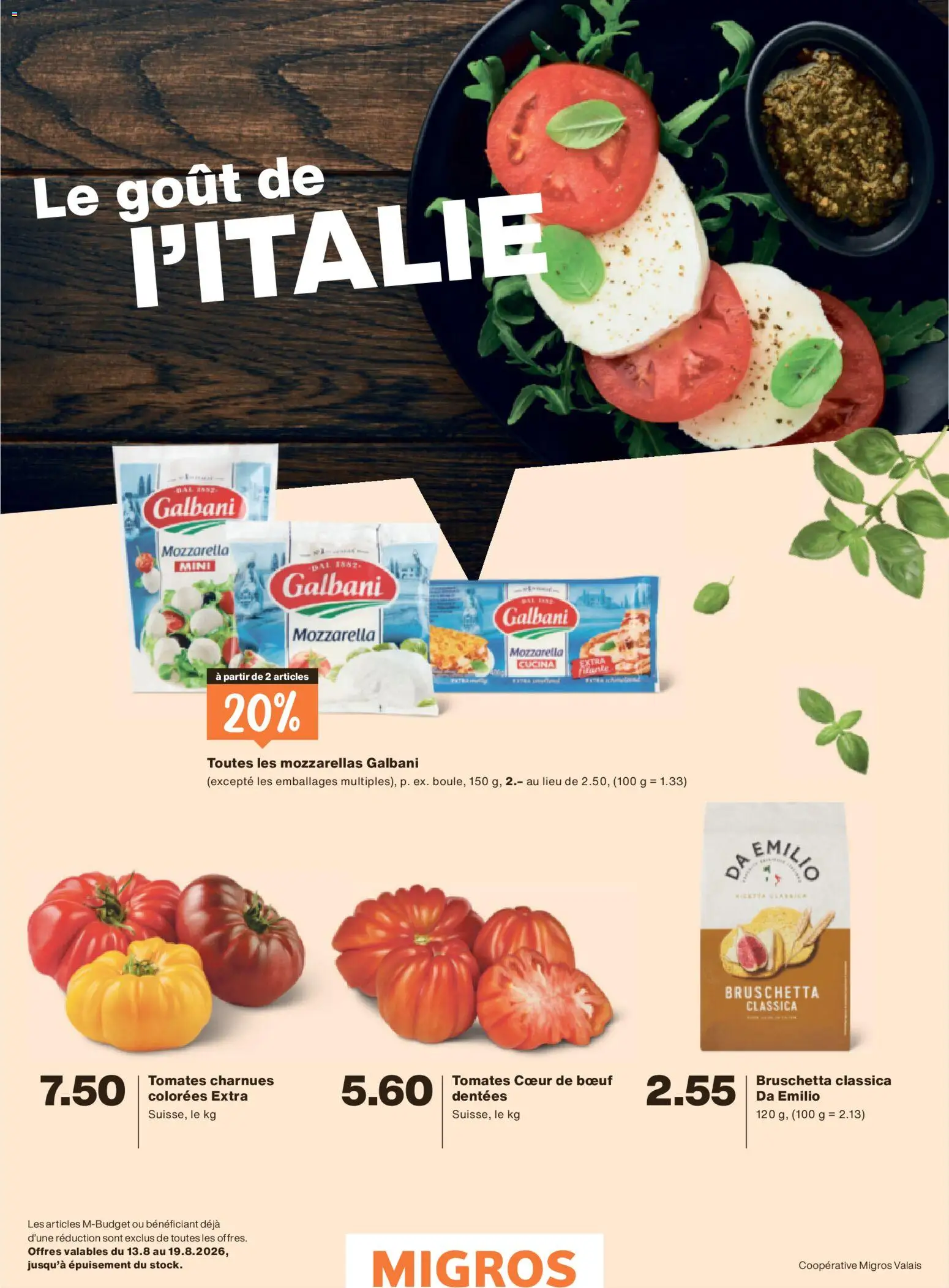Migros aktionen Magazine FR – gültig ab 12.08.2026 | Seite: 33