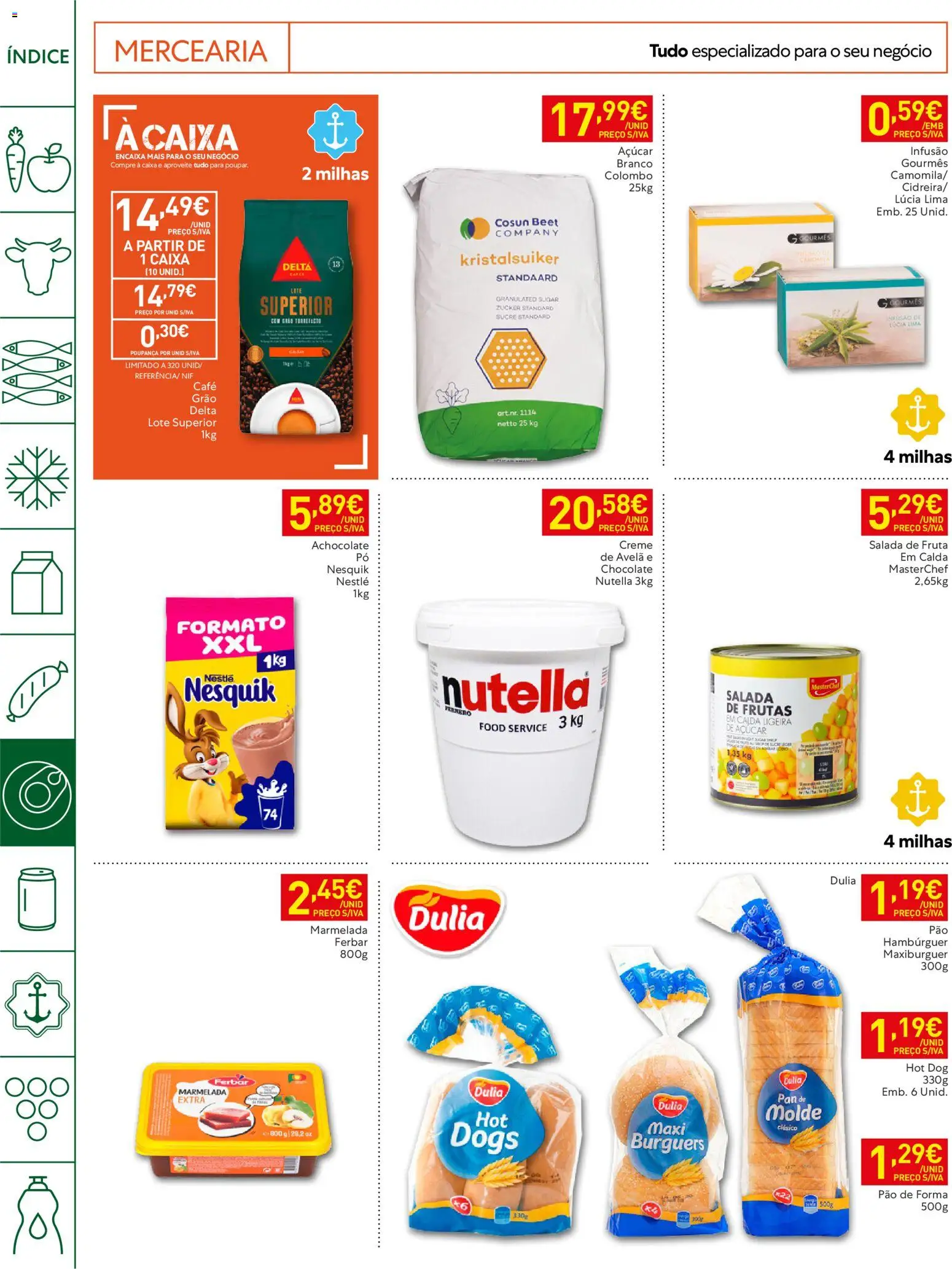 Recheio folheto Horeca Madeira │ válido de 13/10/2026 | Página: 16 | Produtos: Mercearia, Pão, Lima, Creme