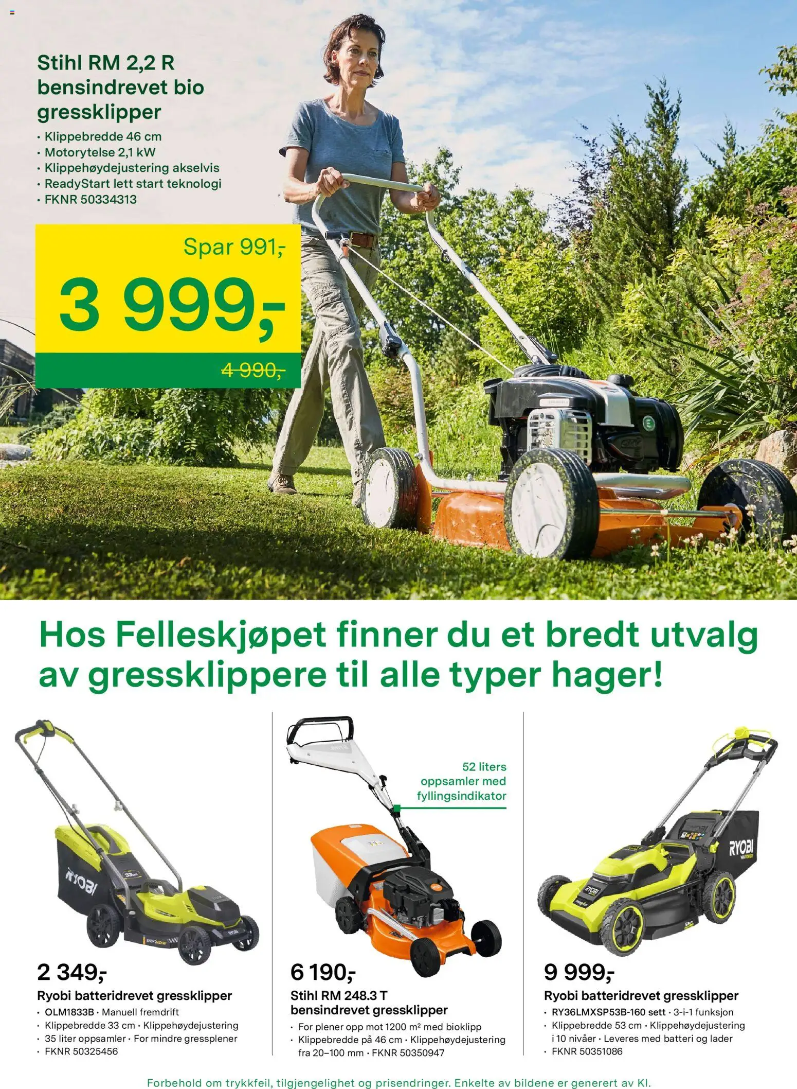 {H1} | Side: 5 | Produkter: Dartpilar, Gressklipper, Batteri