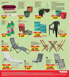 Interspar akciós újság - amely érvényes a következő dátumtól: 07.05.2026 | Oldal: 17 | Termékek: Virágtartó, Szék, Tápoldat, Napozóágy