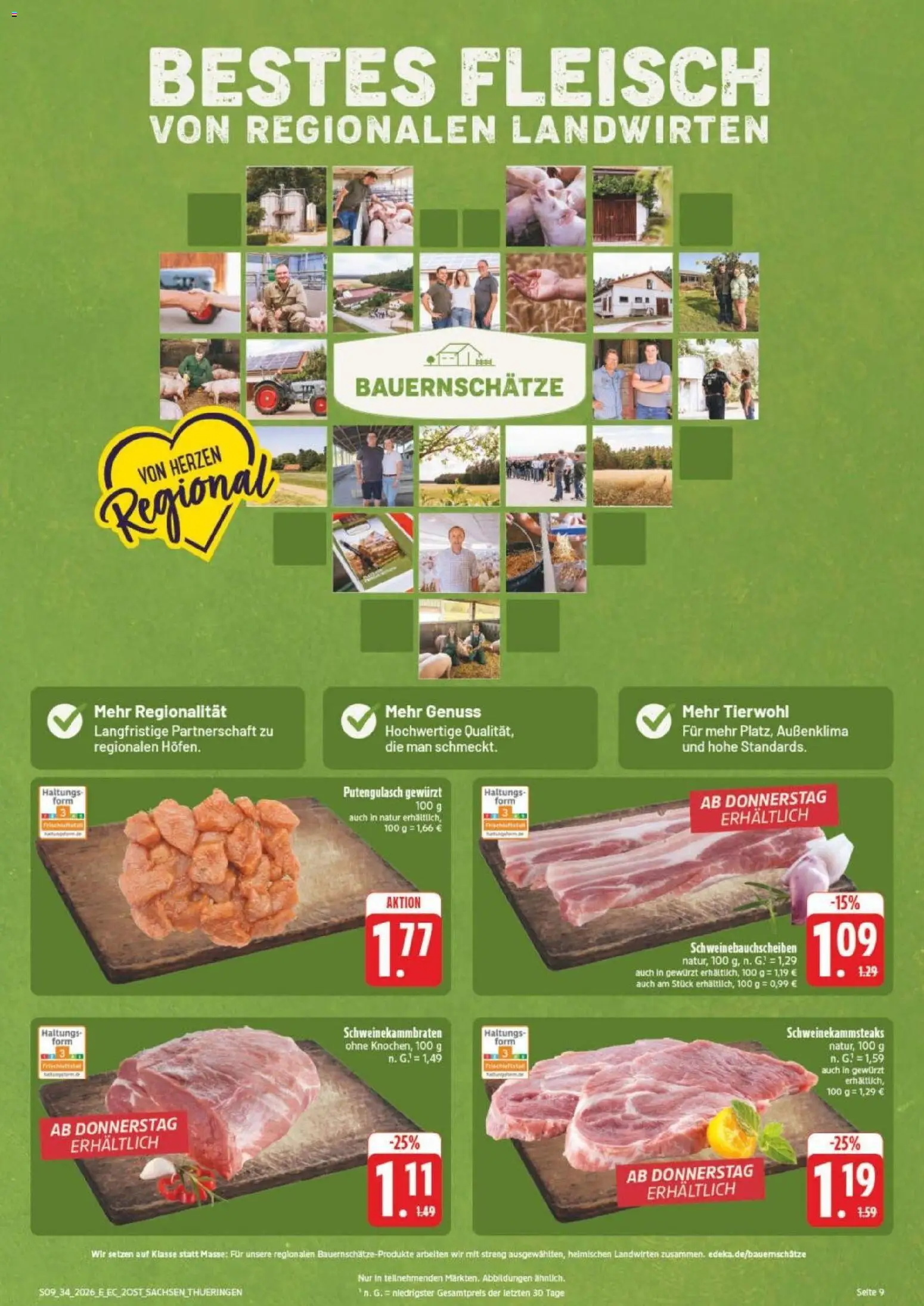 Edeka Prospekt Leipzig – gültig ab 17.08.2026 | Seite: 13 | Produkte: Fleisch