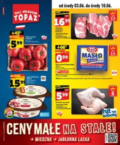 Pogląd oferty "Topaz gazetka - Ceny małe na stałe" - ważna od 03.06.2026