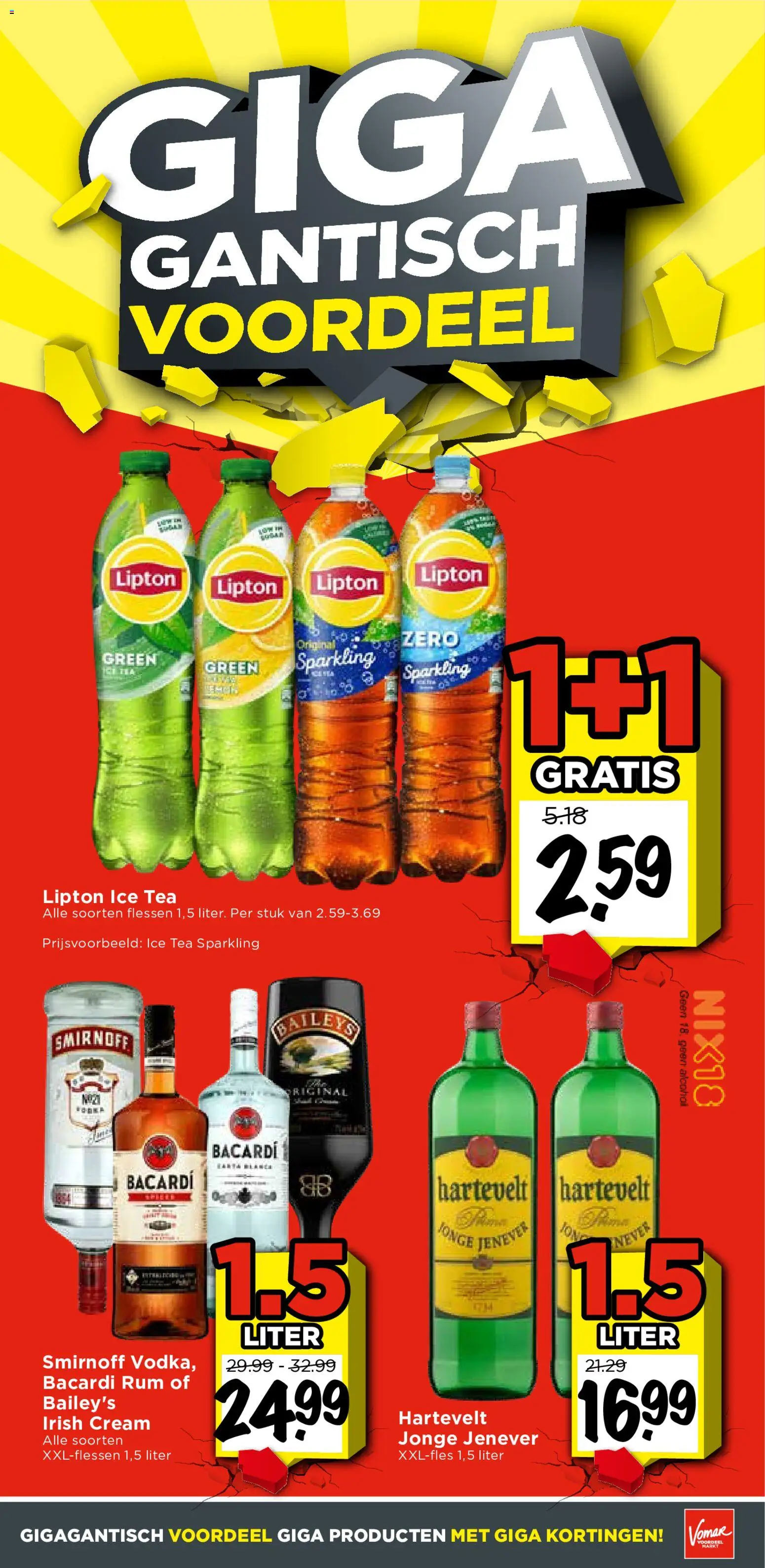 {H1} | Pagina: 16 | Producten: Rum, Ice Tea, Bacardi, Alcohol