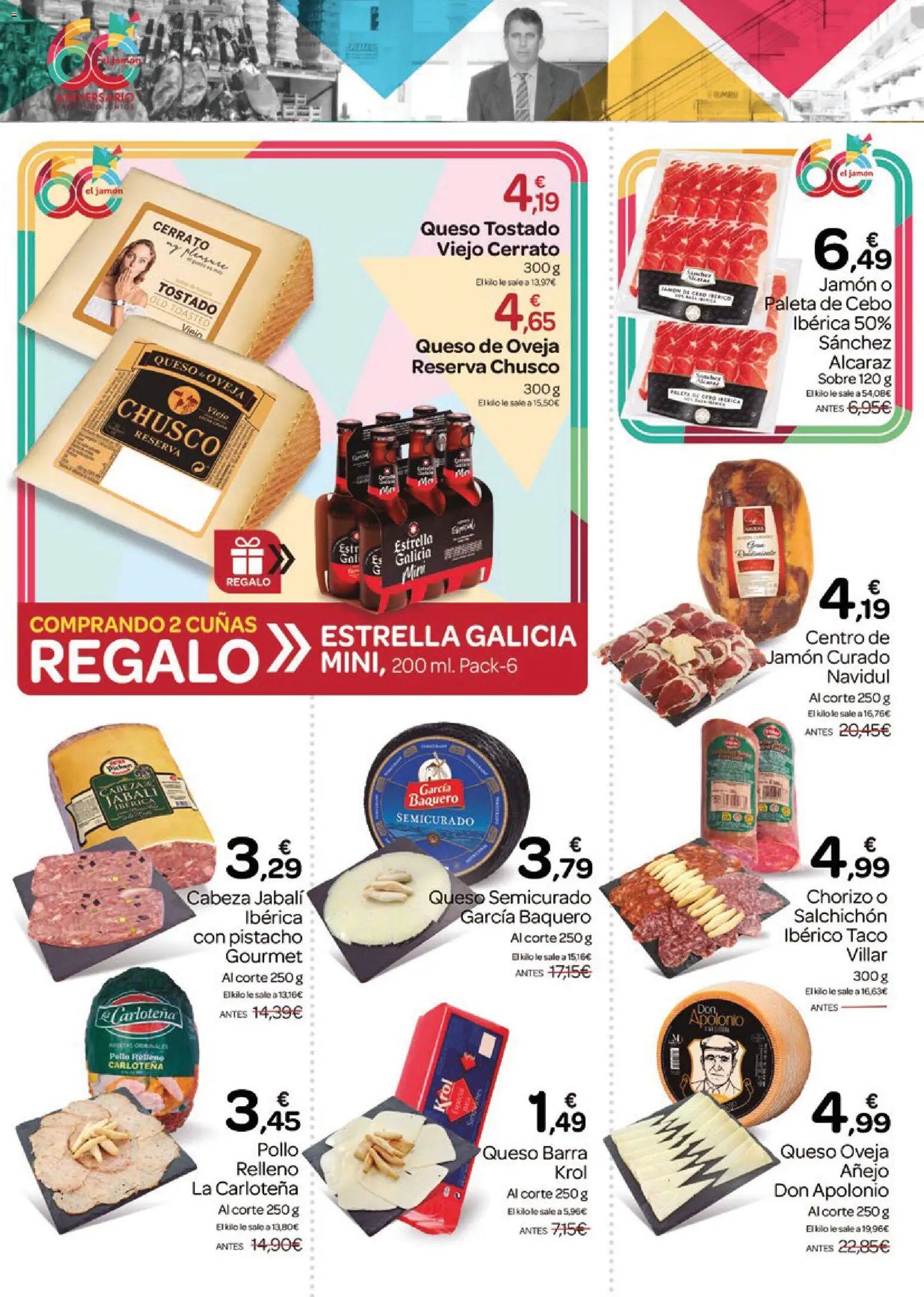 Supermercados El Jamón folleto │ válido desde el 28.05.2026 | Página: 22 | Productos: Queso de oveja, Queso, Jamón