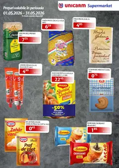Ofertele Unicarm valabile de la 01.05.2026 | Pagină: 4 | Produse: Lapte, Făină, Orez, Paste